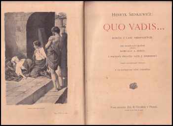 Henryk Sienkiewicz: Quo vadis - Román z časů Neronových