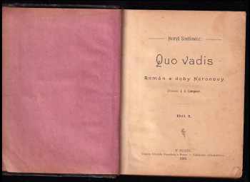 Henryk Sienkiewicz: Quo vadis