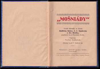 Václav Sedláček: "Mošniády"