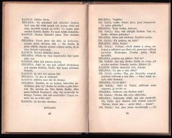 Karel Čapek: R. U. R. Rossum's Universal Robots