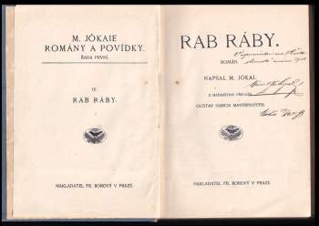 Mór Jókai: Rab Ráby