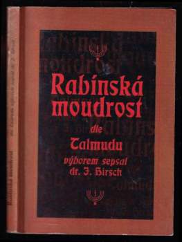 J Hirsch: Rabínská moudrost