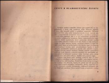 Bohuslav Brouk: Racionalisace spotřeby