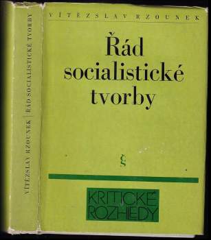 Řád socialistické tvorby