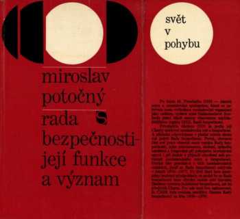 Rada bezpečnosti - její funkce a význam