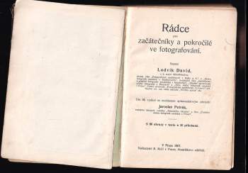 Ludwig David: Rádce pro začátečníky a pokročilé ve fotografování