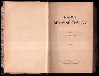 Petr Zenkl: Rádce správné češtiny