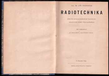 Jiří Trůneček: Radiotechnika