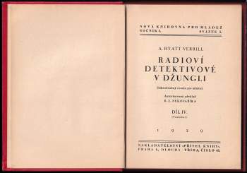 Alpheus Hyatt Verrill: Radioví detektivové