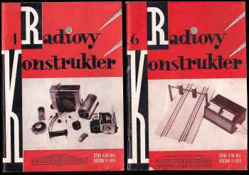 Radiový konstruktér - ročník X. - číslo 4 a 6