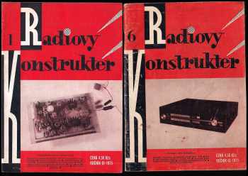 Radiový konstruktér - ročník XI. - čísla 1 - 6 - KOMPLETNÍ ROČNÍK