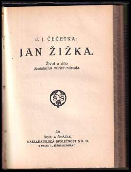 František Josef Čečetka: Jan Žižka