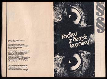 Krista Pokorná: Řádky z černé kroniky