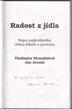 Vladimíra Strnadelová: Radost z jídla