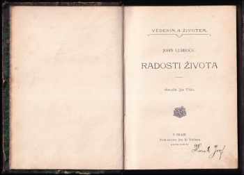 John Lubbock: Radosti života