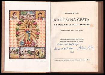 Antonín Kolek: Radostná cesta k Staré Matce Boží Zarošské