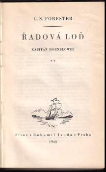 C. S Forester: Řadová loď