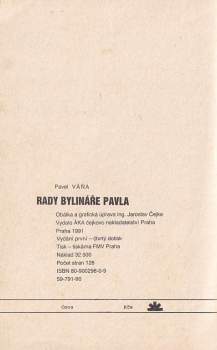 Pavel Váňa: Rady bylináře Pavla