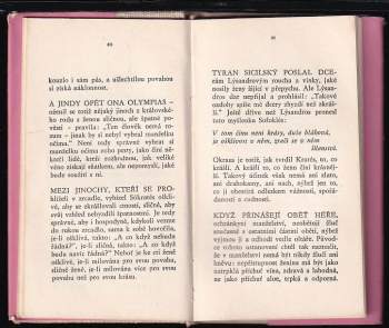 Plútarchos: Rady manželské ; Útěcha ženě ; O lásce : zlomky nezachované rozpravy