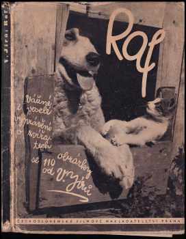 Václav Jírů: Raf : Obrázkový deník bernardýna Rafa, kočky Míny a malé Krasavice, foxteriéra Ferdy a jejich přátel : Vážné i veselé vyprávění o zvířatech se 110 obrázky