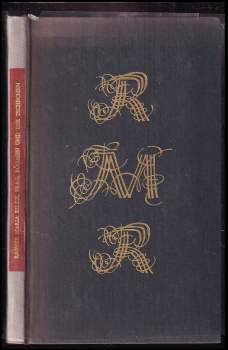 Václav Černý: Rainer Maria Rilke, Prag, Böhmen und die Tschechen