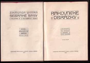 Zikmund Winter: Rakovnické obrázky