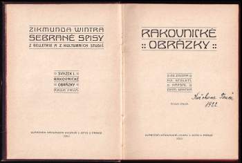 Zikmund Winter: Rakovnické obrázky