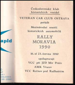 Rally Moravia 1990
