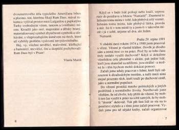 Ram Dass: Ram Dass v Praze