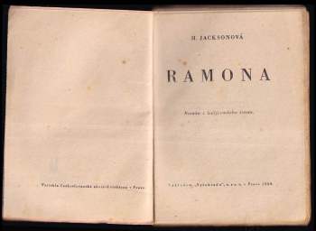 Helen Hunt Jackson: Ramona