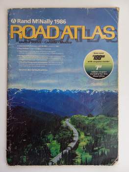 Rand McNally 1986 -  Road Atlas