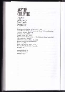 Agatha Christie: Rané případy Hercula Poirota