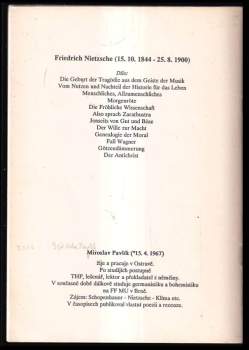 Friedrich Nietzsche: Ranní červánky