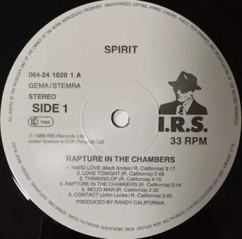 Spirit: Rapture In The Chambers