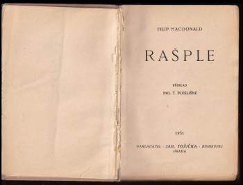 Filip MacDonald: Rašple