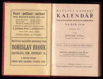 Kapesní kalendář a zápisník československého úřednictva poštovního na rok 1925