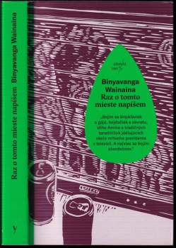 Raz o tomto mieste napíšem