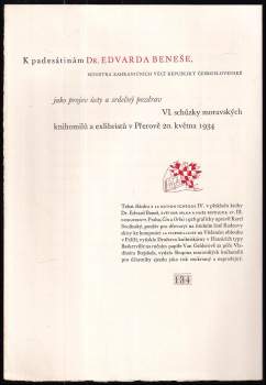 Edvard Beneš: Řeč Dr. Edvarda Beneše k francouzskému presidentu Raymondu Poincaréovi pronesená při slavnosti odevzdání praporu československým vojskům v Darney 30. června 1918
