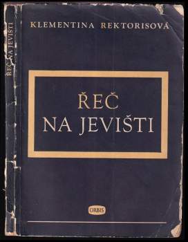Řeč na jevišti