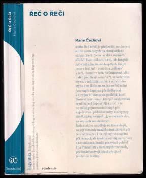 Marie Čechová: Řeč o řeči