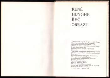 René Huyghe: Řeč obrazů ve světle psychologie umění