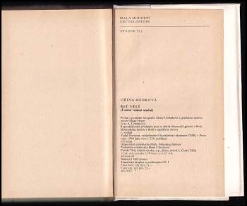 Jiřina Medková: Řeč věcí