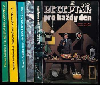 Receptář pro každý den : Díl 1-5 - Přemek Podlaha, Přemek Podlaha, Zdeněk Březina, Přemek Podlaha, Přemek Podlaha, Zdeněk Březina, Přemek Podlaha, Zdeněk Březina, Přemek Podlaha, Zdeněk Březina (1991, Státní nakladatelství technické literatury) - ID: 802756