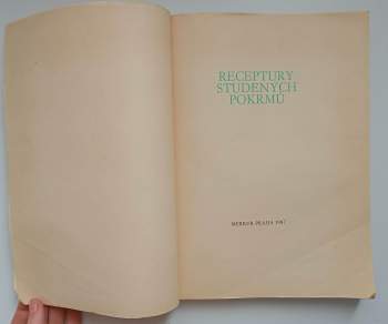 František Syrový: Receptury studených pokrmů