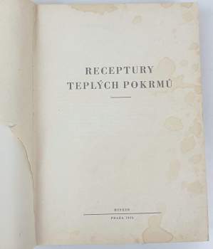 Receptury teplých pokrmů