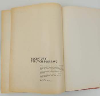 Receptury teplých pokrmů