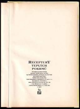Jaroslav Runštuk: Receptury teplých pokrmů