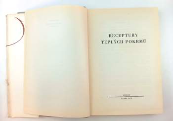 František Syrový: Receptury teplých pokrmů