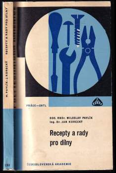 Recepty a rady pro dílny