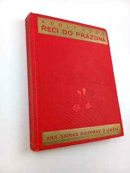 Adolf Loos: Řeči do prázdna